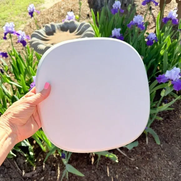 OOAK Hand painted signed Porcelain tray with blackberries vintage - Picture 6 of 10